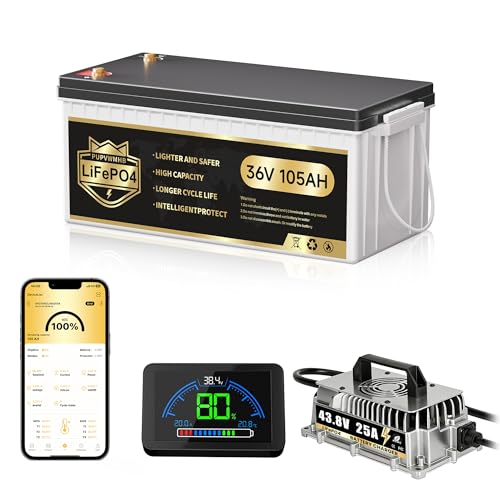 36V Lithium Golf Cart Battery
